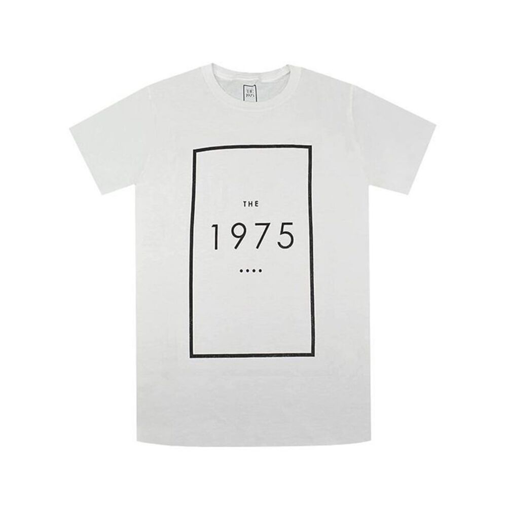 The 1975 Unisex Adult Original Logo T-Shirt / White